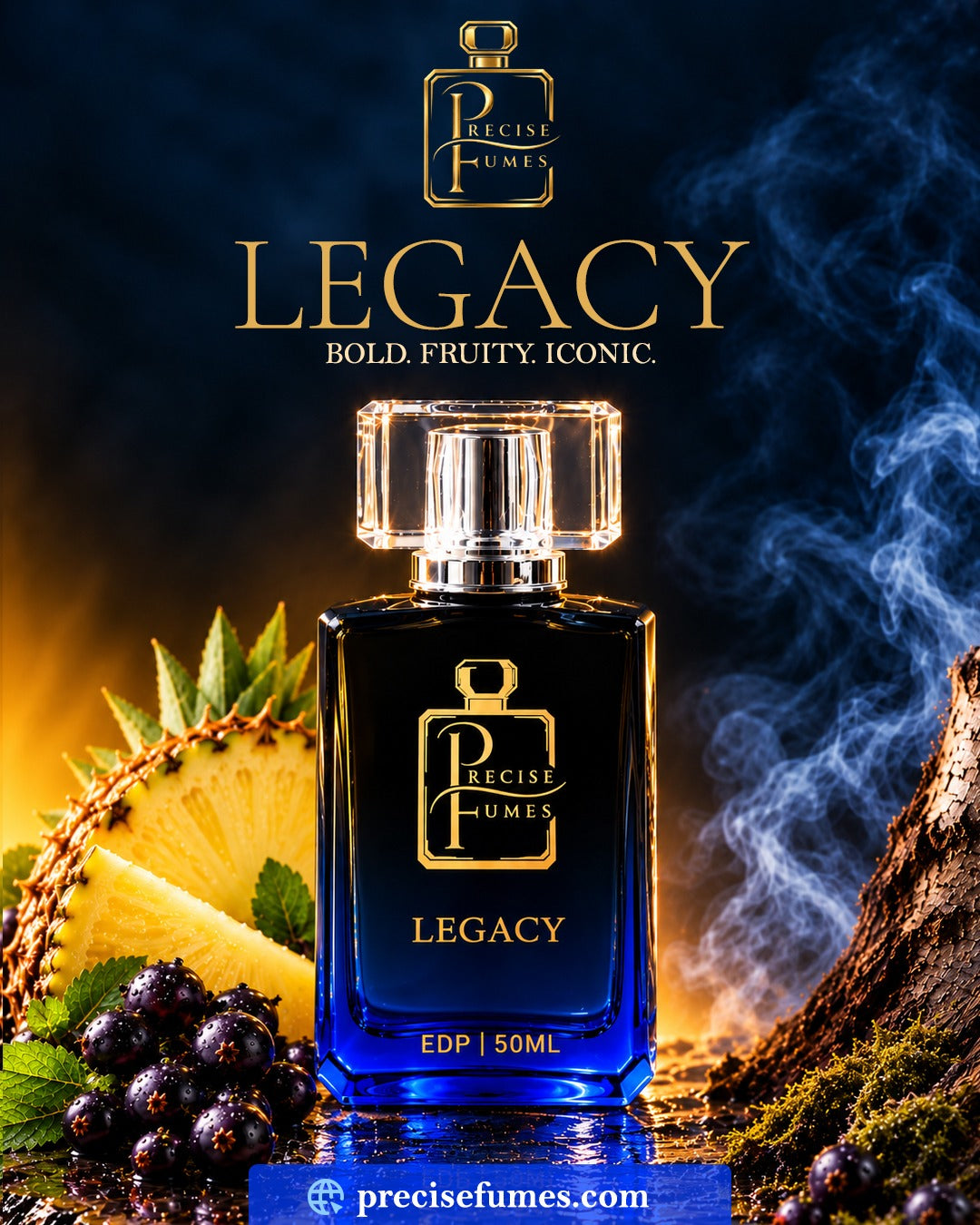 Legacy Long-Lasting Perfume for Men | Precise Fumes