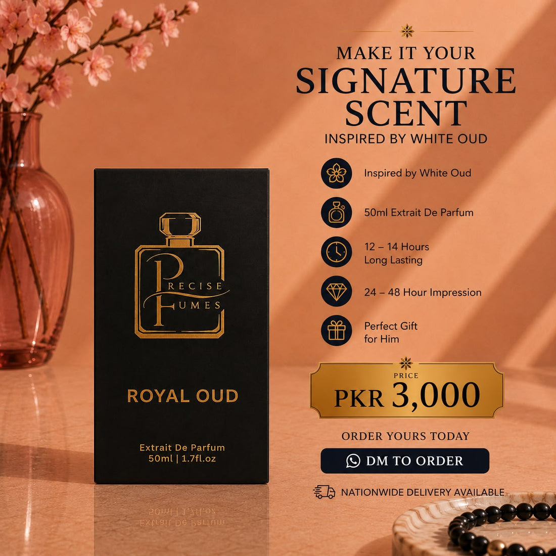Royal Oud Perfume for Men in Pakistan | Precise Fumes